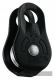 Petzl FIXE black, NEUHEIT 2010, leichte Umlenkrolle mit fixen Seitenteilen