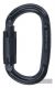Singing Rock Twist Oval Lock schwarz mit Keylock SONDERPREIS