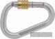 Edelrid Steel HMS Schraub Karabiner 40 kN mit Keylock