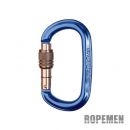 Singing Rock OVAL OZONE Screw Lock mit Keylock