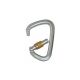 Singing Rock Stahl D Schraubkarabiner 50 kN mit Key-lock!