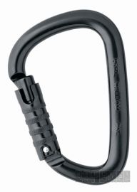 Petzl William Triact Lock HMS Karabiner Schwarz