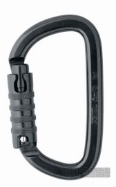 Klicken um zu vergrößern Petzl Am`D Triact Lock Karabiner Schwarz