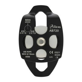 Aliens BIG DOUBLE Pulley Rolle Schwarz