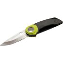 Edelrid ROPETOOTH Einhandmesser mit Wellenschliff und...