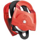 Petzl TWIN Doppelprusikrolle mit beweglichen Seitenplatten