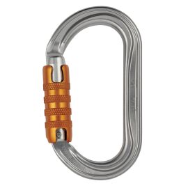 Petzl OK Triact-Lock Karabiner, silber