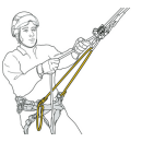 Petzl VERSTELLBARE BRÜCKE für SEQUOIA und SEQUOIA SRT