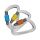 Singing Rock COLT Screw Karabiner Bunt Eloxiert +++SONDERPREIS+++