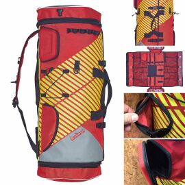 Courant CROSS PRO XL Tragesack in Rot/Neon-Gelb - NEU