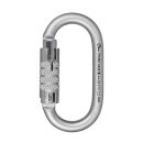 Aliens STAHL TOTAL OVAL Trilock Karabiner - 25 kN