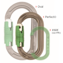 DMM PerfectO LOCKSAFE Karabiner mit Keylock-Verschluss...