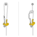 Petzl ZIGZAG PLUS Mechanische Prusikrolle mit Wirbel