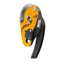 Petzl IDS Abseilgerät mit Anti-Panik-Funktion in gelb