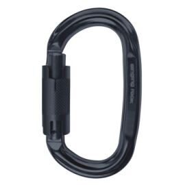 Singing Rock OVAL OZONE Twistlock mit Keylock SCHWARZ