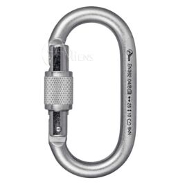Aliens STAHL TOTAL OVAL Screwlock Karabiner - 25 kN