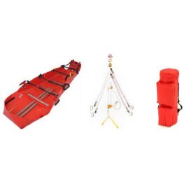 Kohlbrat & Bunz ROLL UP 4000RX- V23 Rettungstrage mit BALANCE- Aufhängung und Transportrucksack