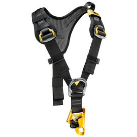 Petzl TOP CROLL L Brustgurt mit Bruststeigklemme für Sitz- und Haltegurte