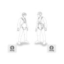 Petzl ABSORBICA Y Falldämpfer 80 cm