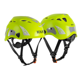 Kask SUPERPLASMA AQ HI VIZ reflektierender Helm - EN 397