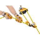 Petzl MAESTRO S Abseilgerät mit integrierter Rolle und Rücklaufsperre