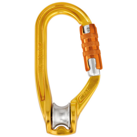 Petzl ROLLCLIP A Karabiner mit Seilrolle