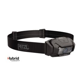 Petzl ARIA 1R RGB- 475 Lumen, robuste, staub- und wasserdichte, aufladbare Kompaktstirnlampe