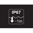 Petzl ARIA 1R RGB- 475 Lumen, robuste, staub- und wasserdichte, aufladbare Kompaktstirnlampe