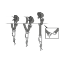 Petzl CONNEXION VARIO längenverstellbares Verbindungsmittel mit Ringen 100 m +++EINTELSTÜCK+++